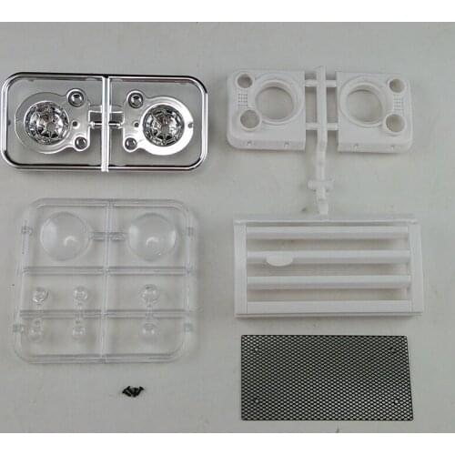 Hercules RC Air Intake Fence LED Base A For RC Crawler Accessories 1/10 Remote Control Car Parts D90 D110 D130 TH01582-SMT6