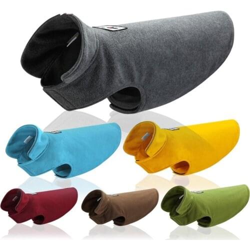 Soft Fleece Winter Dog Coat Jacket for Small Large Dogs Warm Vest Clothes Reflective Lining Pet Clothes Designer Dog Clothes