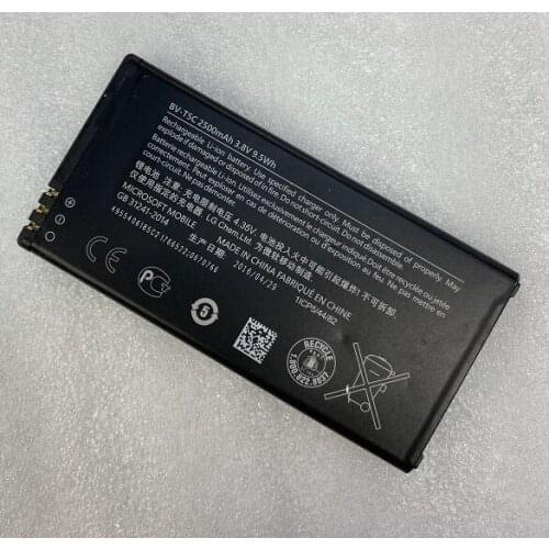 HUSHITONG New Battery 2500mAh BV-T5C BVT5C Battery For Nokia Microsoft Lumia 640 Lumia640 RM 1113 1073 Dual 1077 Phone Batteries