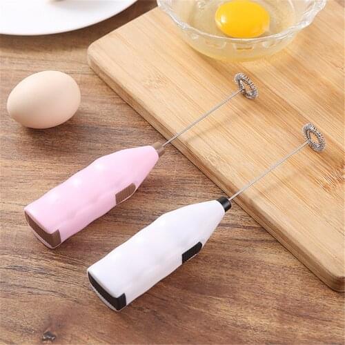 Mini Portable Electric Coffee Blender Handheld Eggbeater Bubble Drink Stir Bar Creative Electric Whisk Coffee Mixer Milk Whisk