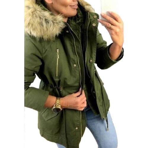 New Down Jacket Female Women Winter Coat Thickening Jacket Women Outwear Slim Parkas Hoodie Long Fur Collar Warm Parkas пуховик