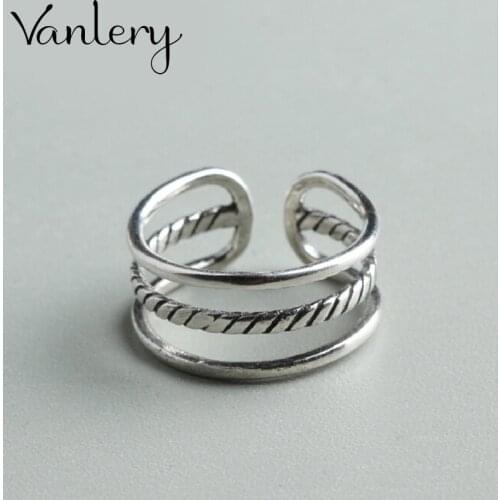 Romantic Charming Open Lines Ring for Women Vintage Boho Party Rings Gothic Punk Jewelry Gifts for Girls