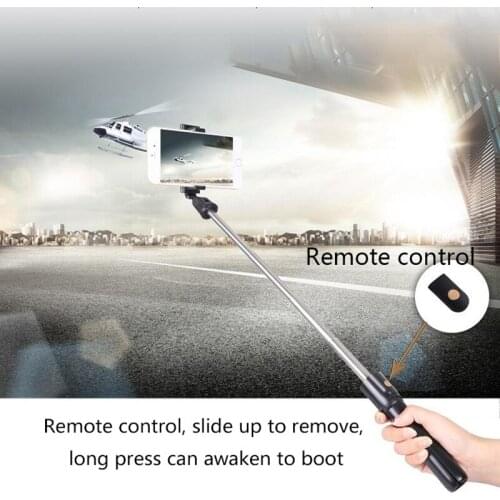 Phone selfie stick Shutter Remote Foldable Mini Tripod for IPhone XR 8 X 7 6s Plus Xiaomi 3 In 1 Wireless Bluetooth Selfie Stick