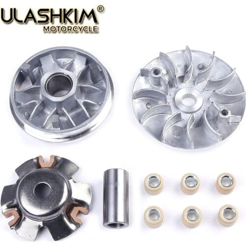 Motorcycle ATV Moped Scooter Clutch Variator Drive Pulley Assembly For GY6 125 150 cc 152qmi 157qmj 4 Stroke Variator Assembly