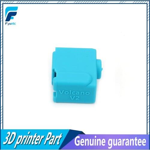 Volcano V2 Silicone Sock Blue Volcano Heated Block J-head Hotend Bowden/Direct Extruder Block Cover 3D Printer Part