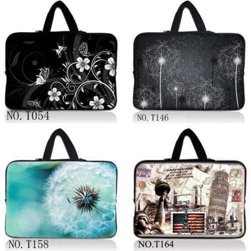 Laptop Sleeve Bag With Handle For 10" 13" 14" 15.6" 17" Inch Laptop Shockproof Computer Notebook Bag, Many Designs