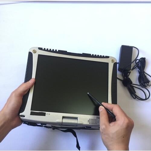 Toughbook CF19 with one warranty Car Diagnostic laptop CF 19 with touch & rotate screen diagnosis pc CF-19