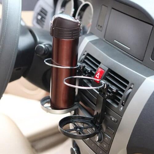 Universal Folding Cup Air-Outlet Drink Holder with Fan Car for Honda CRV Accord Odeysey Crosstour FIT Jazz City Civic JADE Cride