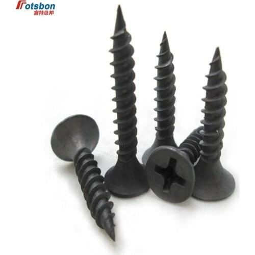 M1.2 M1.4 M1.6 M1.7 Self Tapping Screw Wood Black Screws Tornillos Parafuso Cross Recessed Flat Head Countersunk Drywall DIN7982