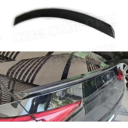 Carbon Fiber / FRP Rear Spoiler Boot Trunk Wings for Mercedes Benz CLS Class W257 C257 CLS400 CLS550 AMG 2018 2019 Car Styling