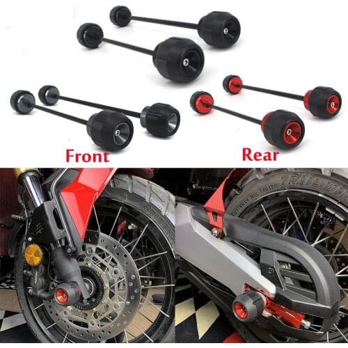 For Honda XADV X ADV 150 750 Xadv750 XADV150 2017-2019 Motorcycle Front Rear Tire Fork Axle Crash Pad Wheel Slider Protector