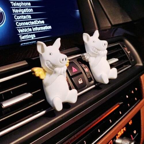 Wishing Piglet perfume perfume seat Car Air Freshener perfume Auto Interior Perfume Fragrance Ornament Accessories decoration