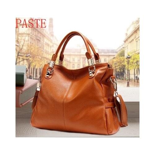 Genuine Leather Bag Female Luxury Handbags Women 2P0951 best in the market