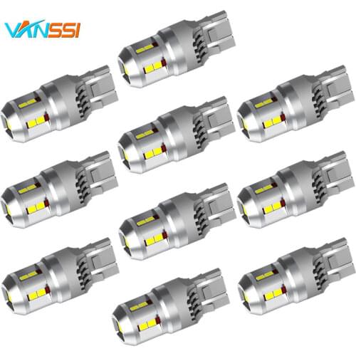 10PCS 1156 BA15S P21W LED T20 7443 7444 992 W21/5W LED Bulbs Bright White 12SMD 2835 Chip 3157 4157 3057 P27/7W 3457 LED Bulbs