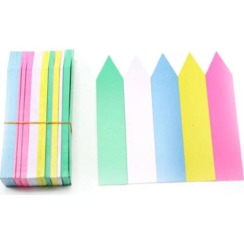 100pcs/set Garden Labels Plant Labels Classification writing plate board for Nursery Pots Garden Plant Seedling Mark CF-253