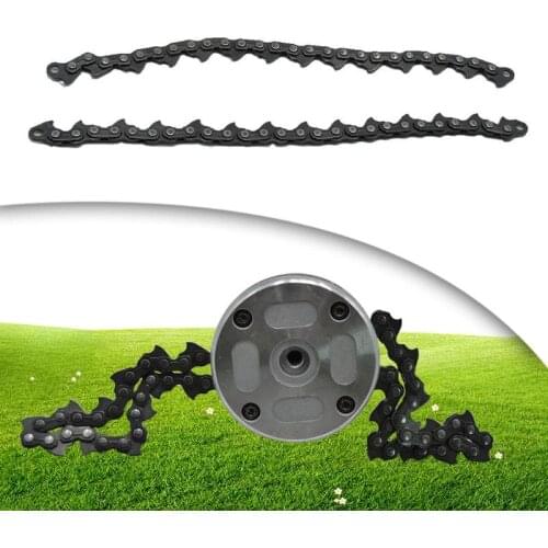2pcs Chain Type Chain Portable Blade Wood Cutting Chainsaw Woodworking Accessories Chainsaw Saw Chain Length 24cm
