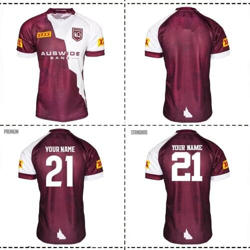 2021 QUEENSLAND MAROONS STATE OF ORIGIN CAPTAINS RUN JERSEY 2022 QLD Maroons 2021 Mens Jersey TRAINING RUGBY JERSEY size S-5XL
