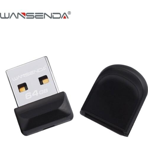 2020 WANSENDA Super Mini USB Flash Drive Pen Drive 64GB 32GB Waterproof USB Stick 8GB 16GB Pendrive Cle USB Flash Memory Stick