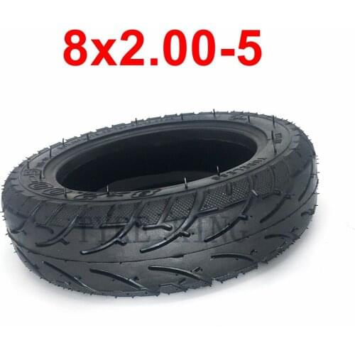 High Quality 8x2.00-5 Tubeless Tire 8*2.00-5 Vacuum Wheel Tyre for Pocket Bike MINI Bike Electric Wheelchair Motor