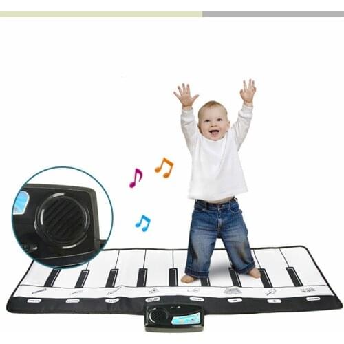 Baby Play Mat Children Musical Toys Boys Girls Newborn Puzzle Rug Toddler Kid Piano Music Floor Crawling Rug 4-6 Years Old