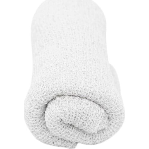 Baby Photography Props Blanket Rayon Stretch Knit Wrap Newborn Photo Wraps Hammock Swaddling Padding Nubble Wraps 40*150cm