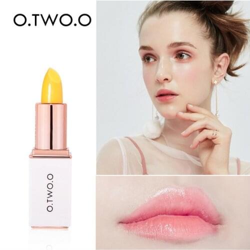 O.TWO.O Colors Ever-changing Lip Balm Lipstick Long Lasting Hygienic Moisturizing Lipstick Anti Aging Makeup Lip Care T1501
