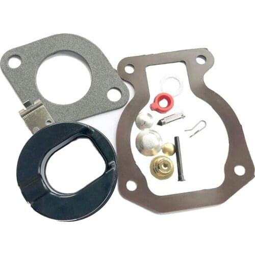 Carburetor Carb Repair Kit Float For Johnson Evinrude 9.9 hp 15 hp 1974-1988 398453 Rebuild Replacement Parts