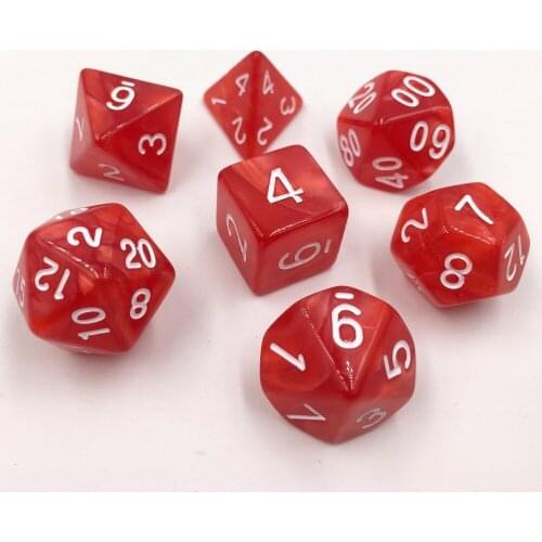 Rollooo Dice Pearl Red