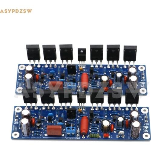 New 2 Channel L150W 200W MOSFET IRFP250*12 FET Power amplifier finished board