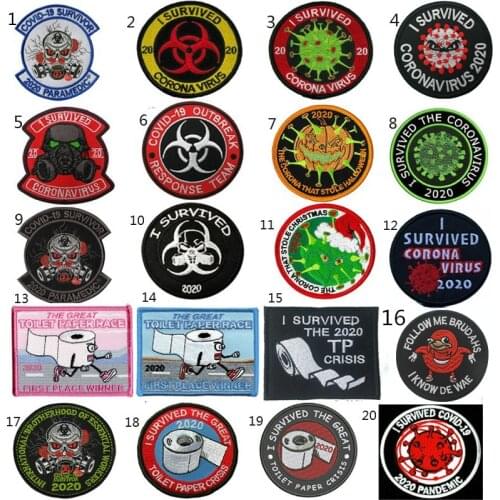 NEW Badge Patch Tactical Military Army Embroidery Hook Patches Clothes Accessories Armbands