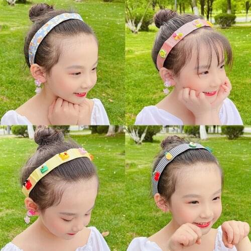 Children Posting Headbands Baby Magic Stick Tire Cute Girls Hairbands little Girl Posted Lead Hoop Hair bang Accesorios