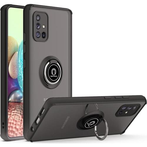 ShockProof Case For Samsung Galaxy Note 20 S21 S20 FE Ultra S10 10 Lite S9 S8 Plus 8 9 Magnet Silicone Ring Stand Case Cover