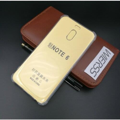 Transparent Silicon Case for Meizu m6 note 6 for Meizu M6 5.2" 3GB 16GB 32GB 64GB Anti-knock Phone Back cover Cases