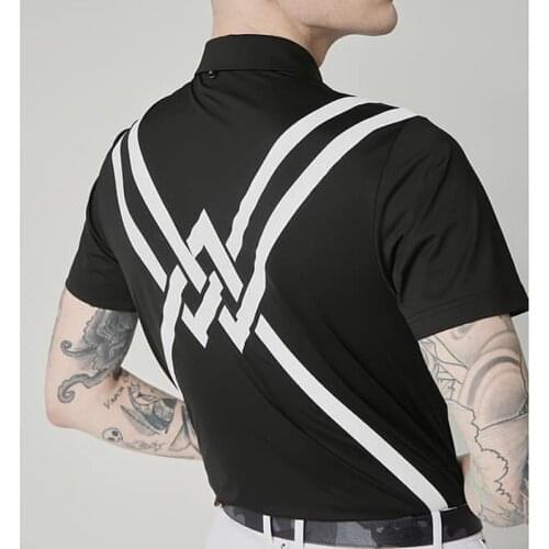 Golf couple short-sleeved shirts for men women polo sports tops