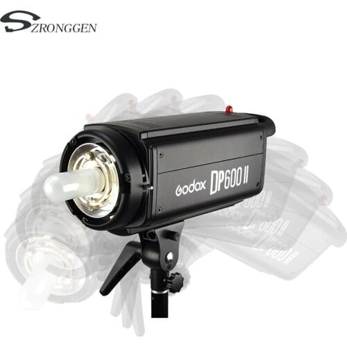 Godox DP600II GN80 with X System Studio Speedlite Flash Light 110V or 220V input Power 600WS with Lamp and Standard Reflector