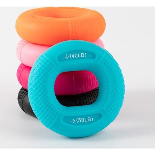 Grip Device Five-Piece Suit Professional Hand Strength Rehabilitation Trainingr Power Device Silicone Grip Ring Grip Ball