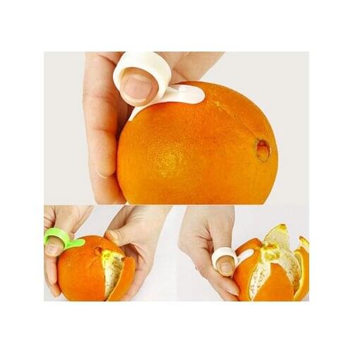 1000pcs/lot Cooking Tools Parer Finger Type Open orange peeler machine Orange Device tools Creative kitchen accessories