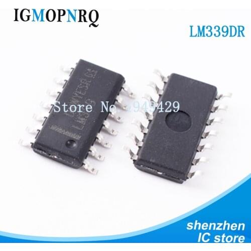 50PCS LM339DR SOP14 LM339 LM339DT LM339DR2G comparator Quad Differential new
