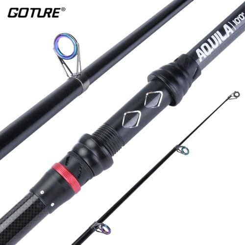 Goture Telescopic Fishing Rod Carbon Fiber Sea Fishing Pole Ultralight M Power Spinning Fishing Rod 1.8M 2.1M 2.4M 3.0M 3.6M