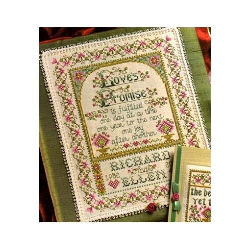 Fishxx Cross-Stitch Col144-2 flowers [Melody of Love] 14ct kit