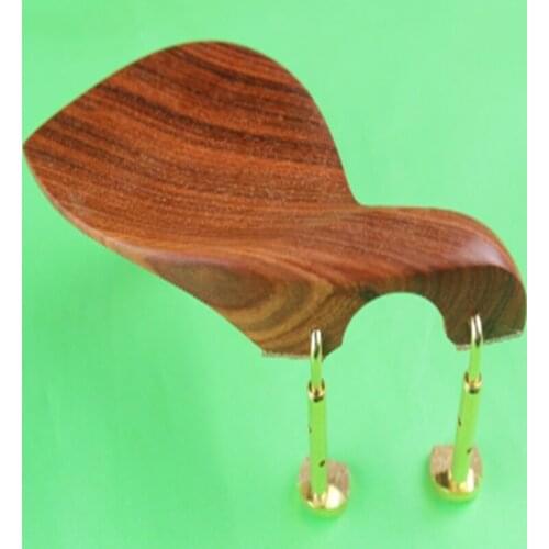 New high quality rosewood Viola Chin rest + Golden Screw, viola parts Free Shipping