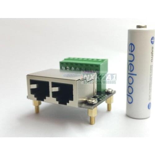 RS485 Modbus CAN Industrial Controller Bus Communication Node Hub Connector RJ45 Interworking Network Port
