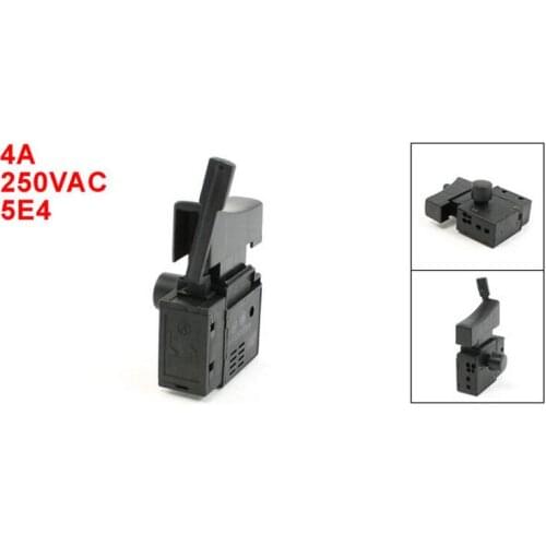 4A 250VAC 5E4 Manual Operation Lock FA2-4/1BEK Trigger Switch for Makita 6410 2pcs