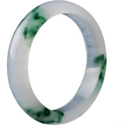 Certified 100% Natural Grade A Jadeite Bangle Bracelet AAA