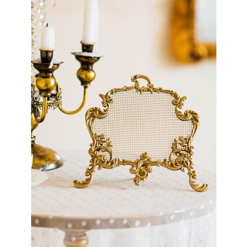 Mesh jewelry rack Necklace display stand Light luxury Storage desktop Furnishings Classical Desktop decoration Store jewelry