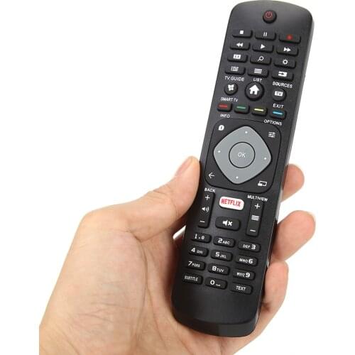 Replacement Remote Control Household Bedroom Television Decoration for PHILIPS Smart TV with NETFLIX APP HOF16H303GPD24
