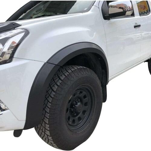 Slim Mudguards Wheel Arch Fender Flare For ISUZU D-MAX 2020 Chevrolet D-Max Isuzu KB Double Cabin Car Accessories