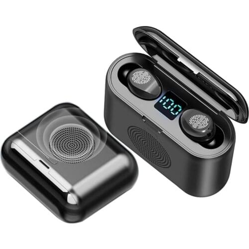 TWS Wireless Earphones Sports Bluetooth Headphones Led Digital Display Earbuds Music Business Headset Works On All Smartphone