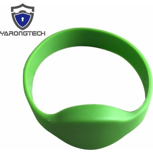 10 PCS 125KHZ EM4100 ISO Green ID wristband silicone rfid bracelet for Access Control