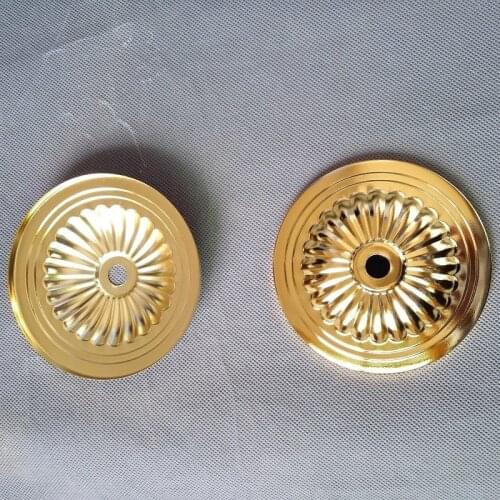 10pieces/lot 100x20mm gold chrysanthemum cover with 10.5mm central hole for pendant lights or Chandelier decorating
